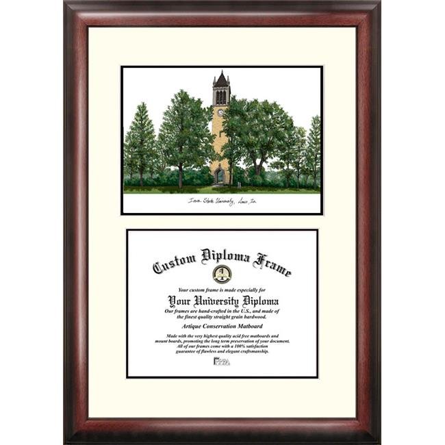 Campusimages IA998LV Lowa State University Legacy Scholar Diploma Frame